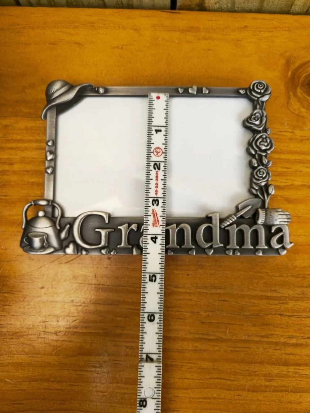 Vintage Malden Pewter 5 x 4 Photo Frame 